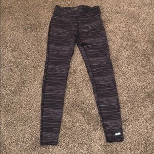 Champion duo dry black and gray printed leggings